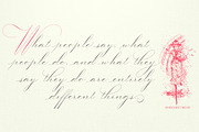 Gatlik Saphir, a Script Font by Alcode (Thumbnail 9 of 9)