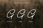 Old Bridges - Vintage Signature Font, a Script Font by Vultype Co. (Thumbnail 9 of 13)
