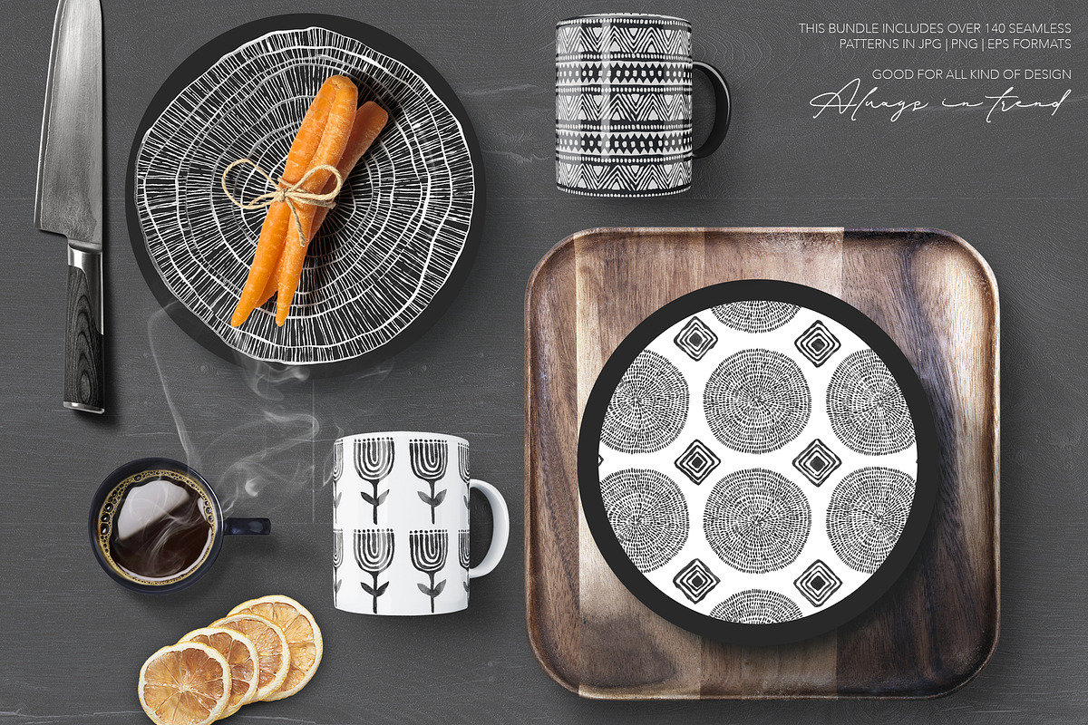 Big BOHO Handmade Pattern Pack, a Pattern Graphic by Alisa Fimen Design (Photo 3 of 19)