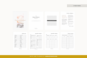 White Label Finance Planner, a Stationery Template by ammarosedesignsllc (Thumbnail 4 of 10)