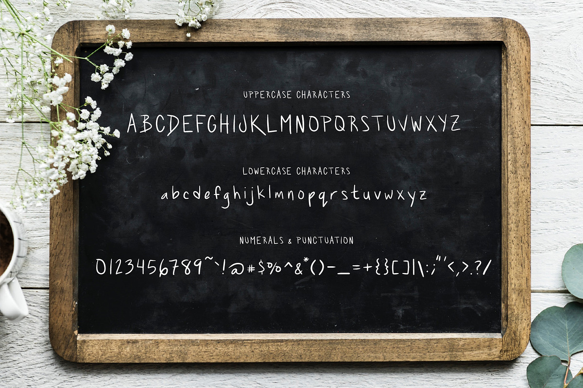 Hot Chocolate Handwritten Font preview 2