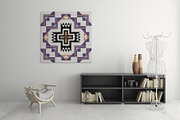 Colorful Native American Pattern, a Pattern Graphic by PPEthnicDecorPattern (Thumbnail 2 of 9)