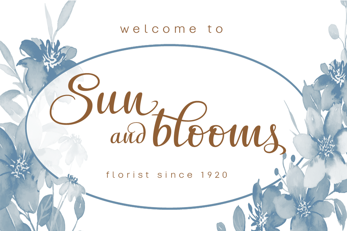 Floriste, a Script Font by Eurotypo (Photo 2 of 8)