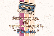 Classic Queen Retro - Groovy, a Handwritten Font by Charmingbear59.design (Thumbnail 2 of 5)