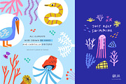Under The Sea | 100% hand drawn, an Animal Illustration by Olia (Thumbnail 8 of 11)
