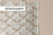Quilted Tote Bag Mockup PSD, a Product Mockup by 1001 mockups (Thumbnail 4 of 10)