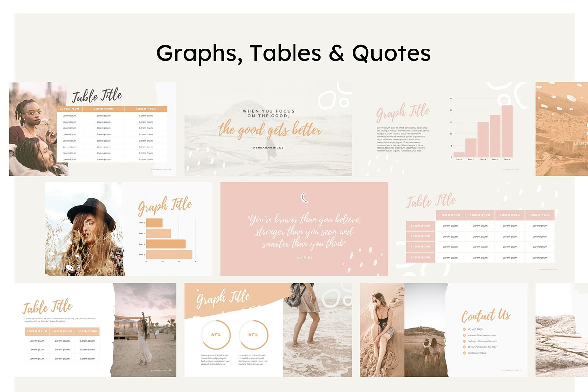 Boho Webinar, Course, Presentation, a Presentation Template by Cultive Creative (Photo 12 of 13)