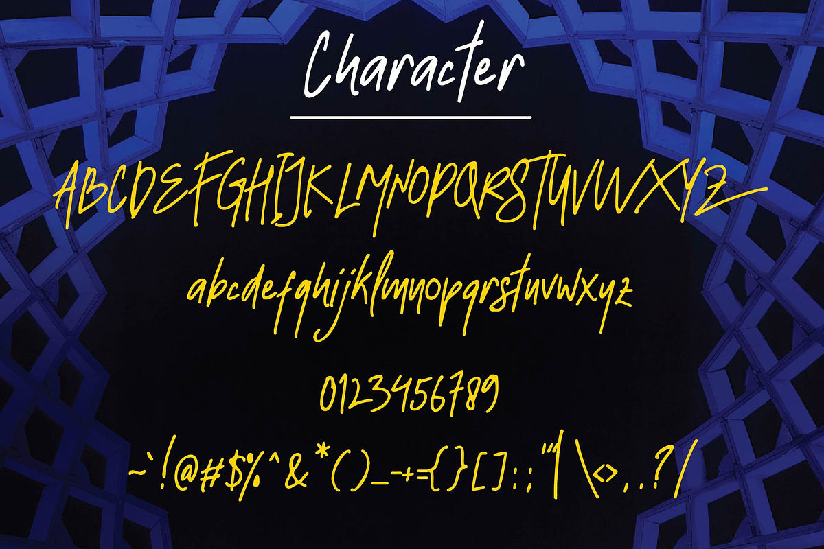 Strawline Typeface preview 3