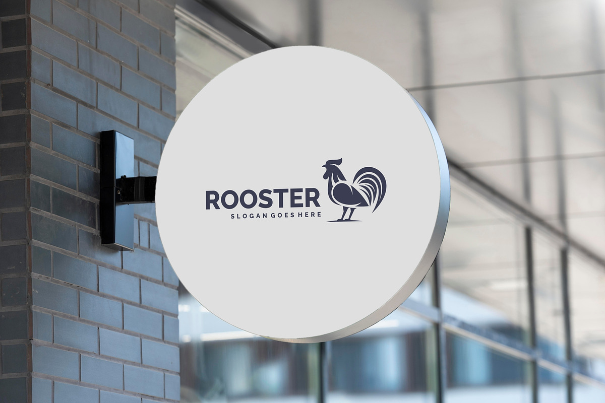 Silhouette Rooster Logo Design, a Branding & Logo Template by Artnivora.Std (Photo 5 of 5)