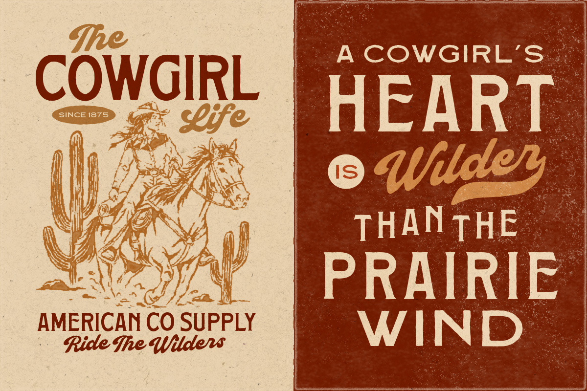 Fairmont Ridge Font Collection, a Script Font by Letterhend Studio (Photo 4 of 11)