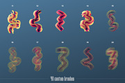 Gradial—Multicolor Photoshop Brushes, a Brush Add-On by Chroma Supply (Thumbnail 9 of 20)