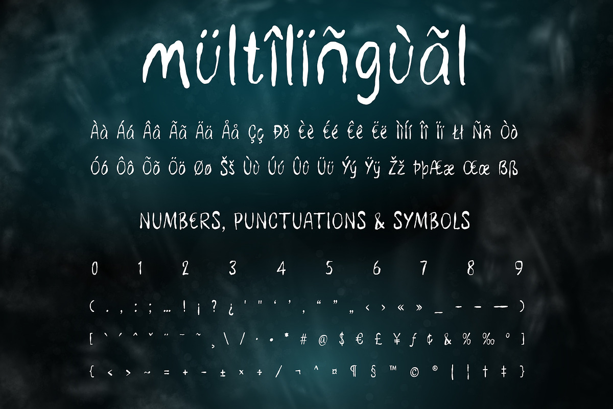 Zcary A Scary & Horror Display Font, a Handwritten Font by Tera Asset Garage (Photo 3 of 7)