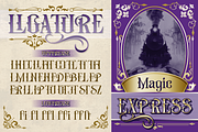 Valortha - Classic Victorian, a Serif Font by Burntilldead (Thumbnail 6 of 11)