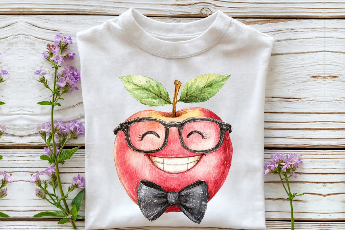 Whimsical Teacher Themed Clipart, an Illustration by Rose Art (Photo 4 of 7)