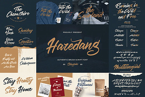 Bold Script Font Bundle Vol 4