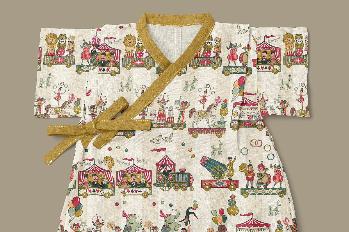 Incredible Circus, a Pattern Graphic by HannaSymo (Photo 11 of 11)