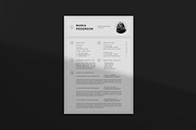 Resume Template, a Resume Template by Designsoul14 (Thumbnail 3 of 5)