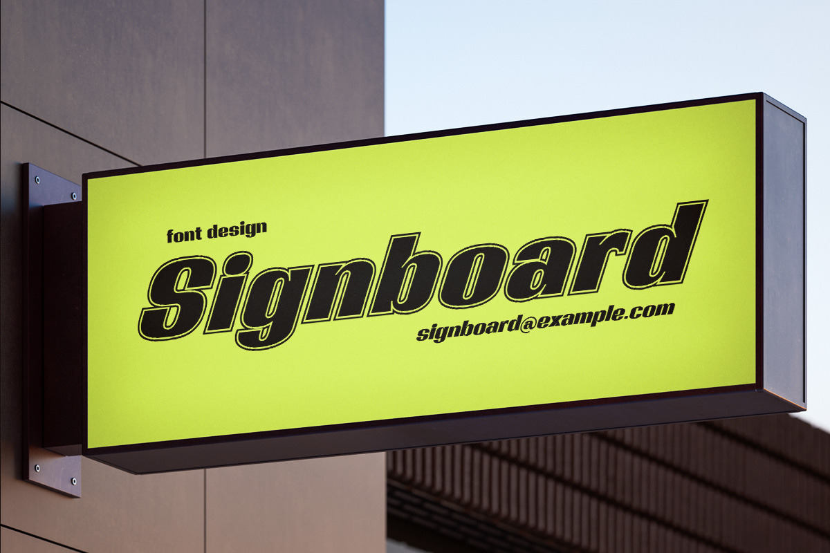 Bolding - Modern Bold Display Shadow, a Sans Serif Font by haniefart (Photo 4 of 12)
