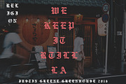 RELIGION ~ Hand Drawn Font, a Blackletter Font by Greenhouse Supply Co (Thumbnail 2 of 5)