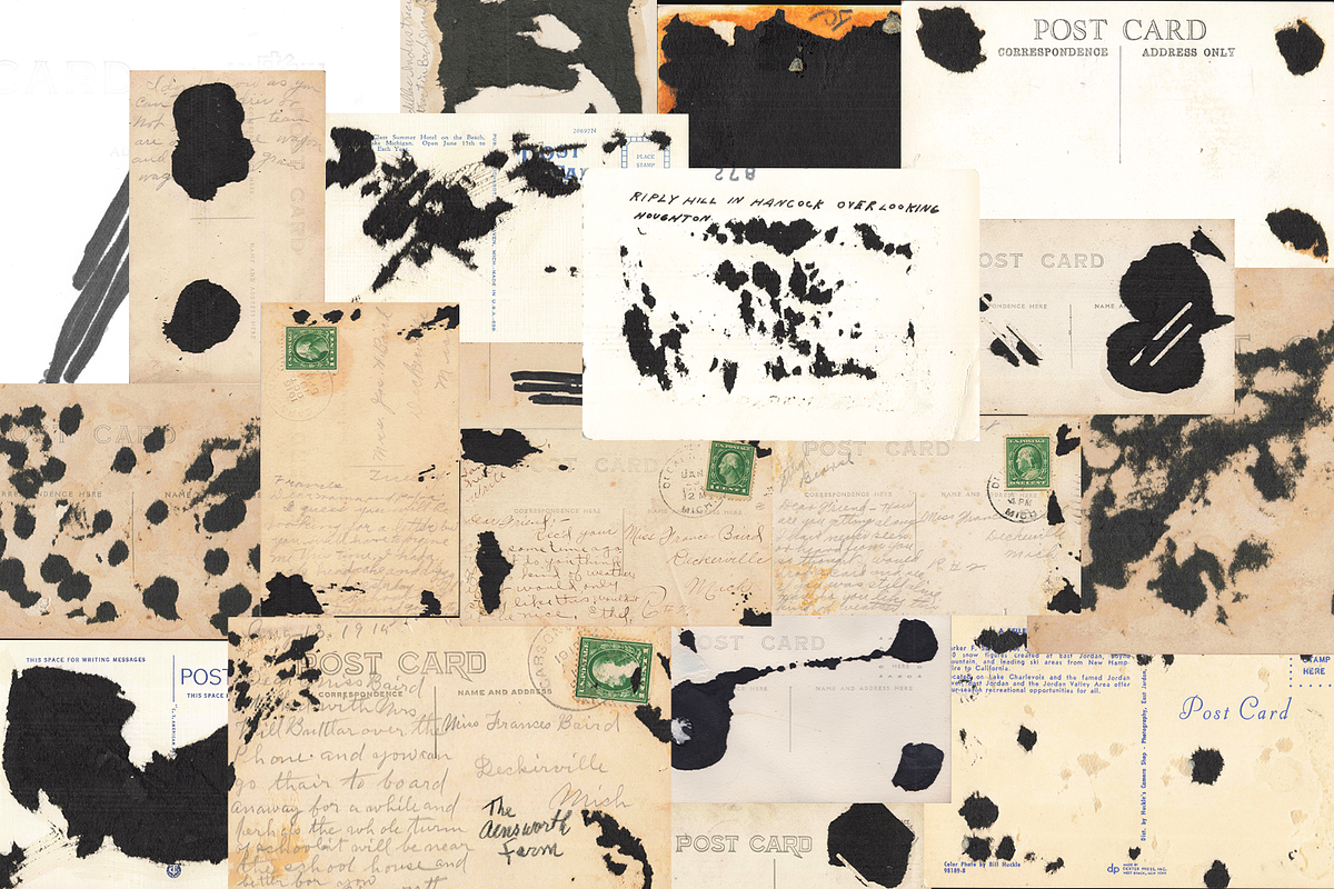 1000+ Vintage Postcards Mega Bundle, a Texture Graphic by Lilithcollageart