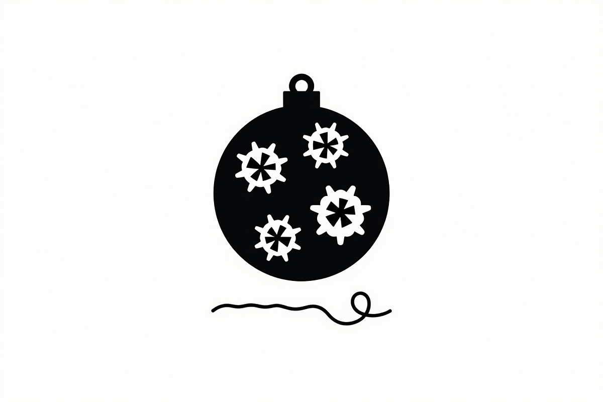 Christmas Laser Cut Ornament Bundle, a Graphic by Designer_Momina (Photo 7 of 16)