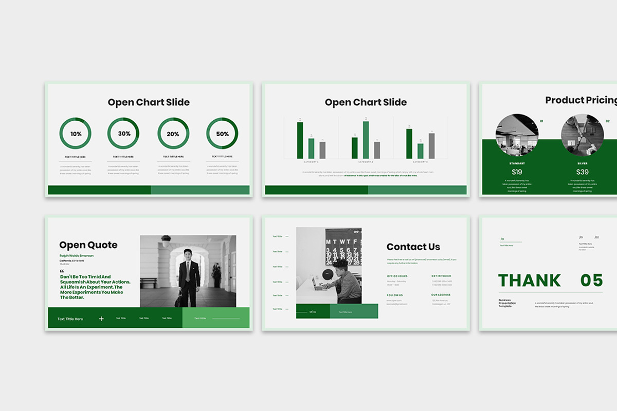 Open - Power Point & Google Slide, a Presentation Template by Raseuki (Photo 5 of 5)