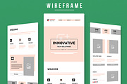 Modern Wireframe Email Newsletter, an Email Template by MightyDesign (Thumbnail 1 of 8)
