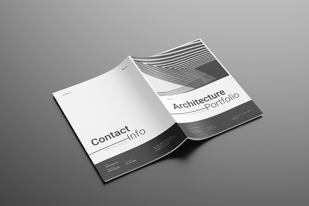 Architecture Brochure Template, a Brochure Template by Seeing-art (Photo 9 of 11)