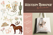 Western Romance Bridal Shower, a Decorative Illustration by Emma Brereton (Thumbnail 1 of 3)