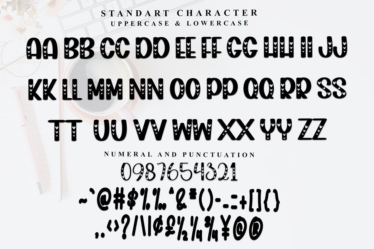 Pink Cute, a Serif Font by FreshTypeINK (Photo 3 of 7)