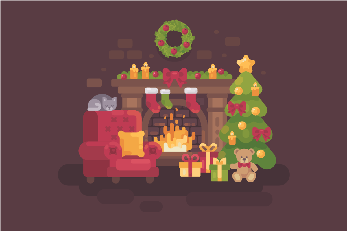 Warm Christmas, an Illustration by Ivan Dubovik (Photo 7 of 15)