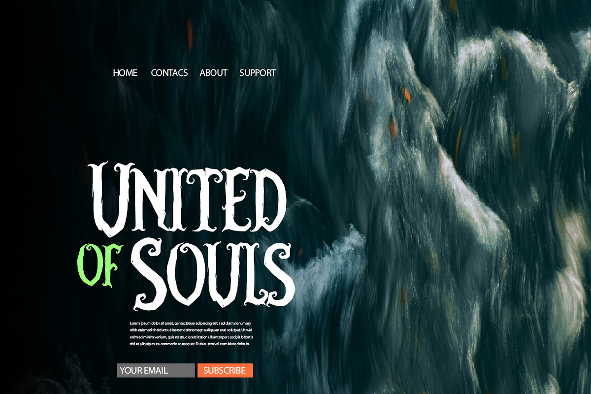Halther - Fantasy Serif Display, a Blackletter Font by NuType (Photo 12 of 14)