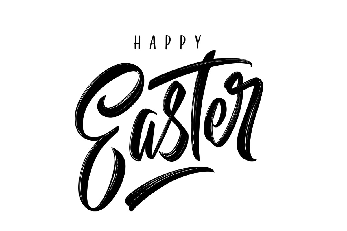 Happy Easter logo template, a Poster Template by Anna's Lettering (Photo 2 of 2)