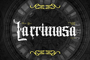 Bartley - Blackletter Font Type, a Blackletter Font by Flawless And Co (Thumbnail 7 of 10)