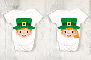 Happy Saint Patrick's Day Clipart, a Person Illustration by Noey smiley (Thumbnail 9 of 10)