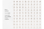 100 Cleaning Story Highlight Covers, a Social Media Template by PatternLab. (Thumbnail 2 of 9)