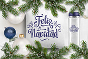 Feliz Navidad svg Spanish Christmas, an Object Graphic by Zoya Miller (Thumbnail 3 of 11)