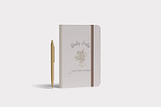 Minimal Notebook Mockup, a Print Template by zuhraabdullah (Thumbnail 7 of 7)
