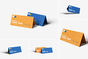 Landscape Table Tent Mockup, a Product Mockup by Indah (Thumbnail 1 of 6)