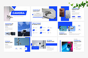 Modern Blue CCTV Presentation, a Presentation Template by Eklip Studio (Thumbnail 2 of 6)