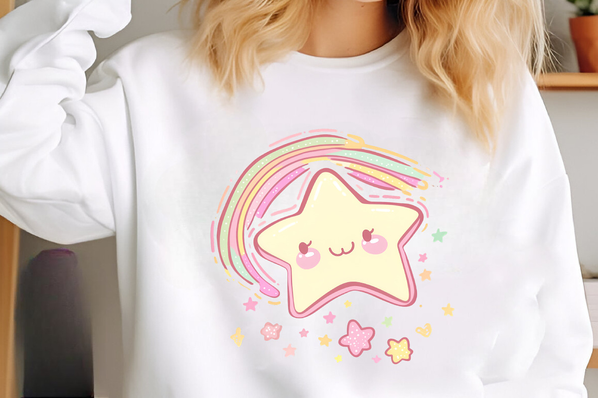 Pastel Kawaii Clipart, an Illustration by SinaCreation (Photo 5 of 10)