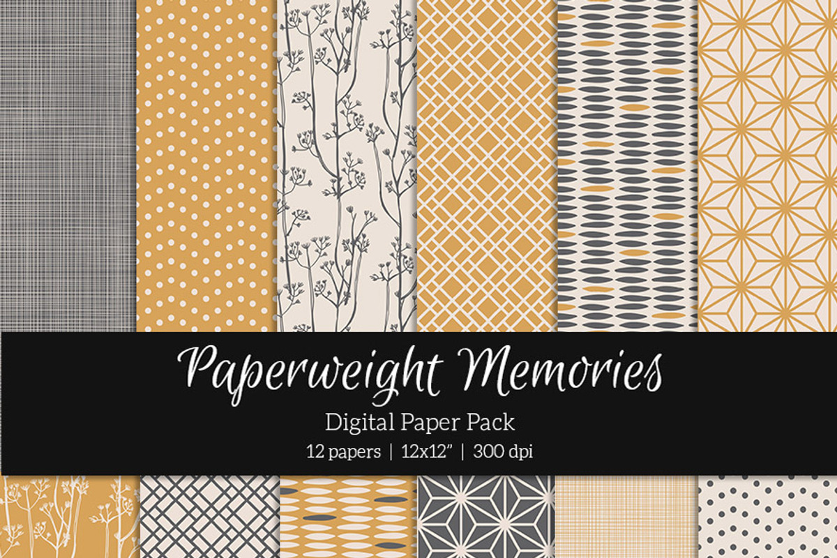 Patterned Paper - Into the West