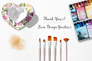 Peach Serenade Pattern & Motifs, a Pattern Graphic by Zeesi Design Garden (Thumbnail 12 of 12)
