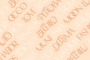 Heroliga - Modern Sans Serif Font, a Sans Serif Font by Yahya Type (Thumbnail 9 of 23)
