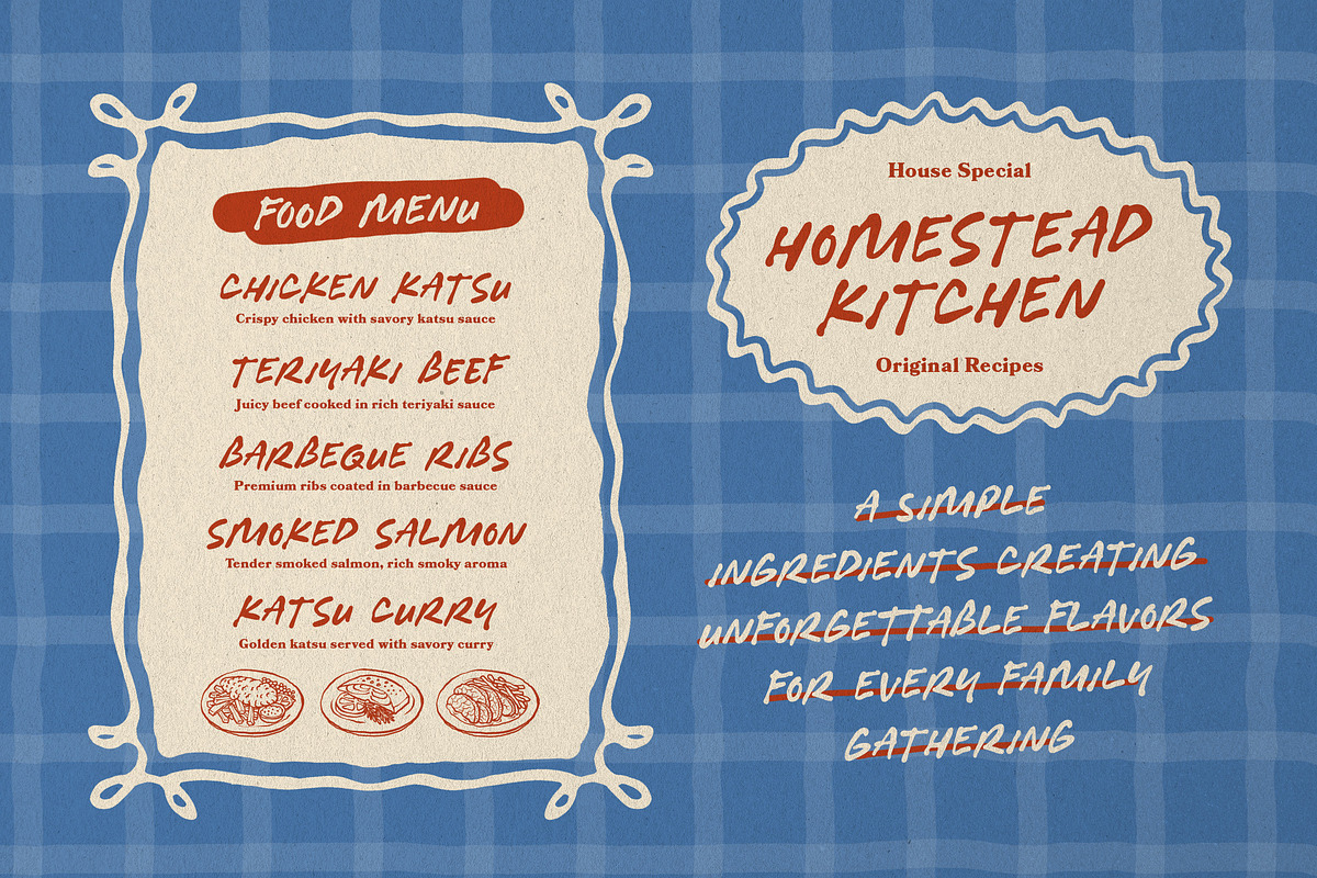 Flavor Story a Lazy Handwriting Font, a Handwritten Font by Blankids Studio (Photo 6 of 13)
