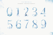 Frosty winter alphabet collection, a Decorative Illustration by Kolorata Art (Thumbnail 3 of 9)