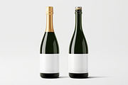 Champagne Bottle Mockup, a Product Mockup by zpackcreative (Thumbnail 2 of 4)