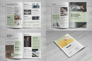 Case Study Brochure Canva Template