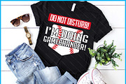 Baseball Do Not Disturb Doing SVG, a Graphic by Creativeusart (Thumbnail 1 of 4)