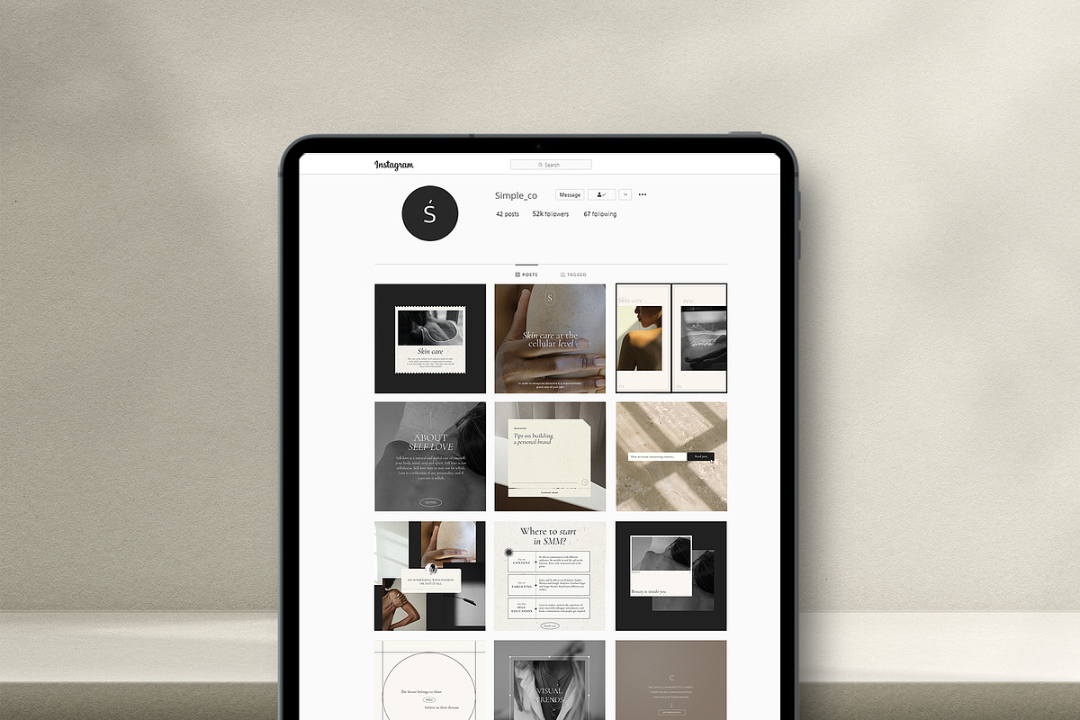 CANVA & PS / Harmony Instagram Pack, a Social Media Template by Simple có (Photo 13 of 13)